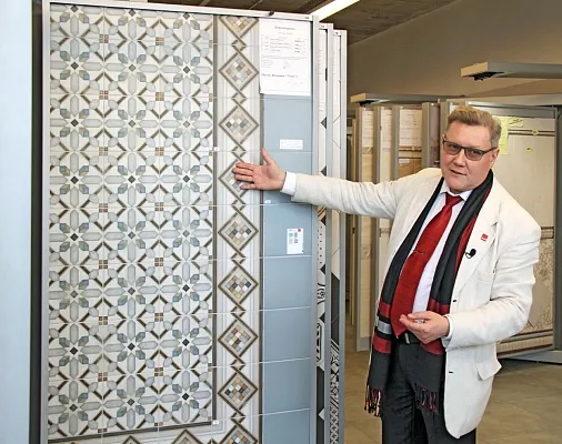 Мастер из Испании: Родриго Вивес презентовал в стенах «Керасферы» новые коллекции фабрики «Vives»