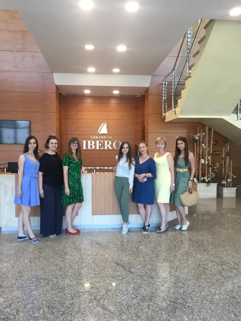 Поездка в Испанию (фабрика Ibero Ceramicas)