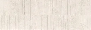 Rapolano 9546 White Relieve 30x90 плитка