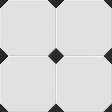 Betera Black- White Rect. 58x58 плитка