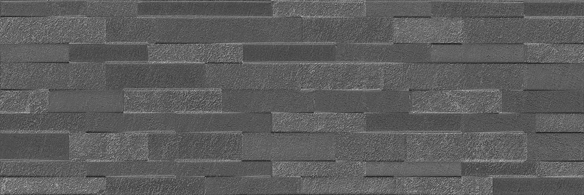 Гренель серый темный структура матовый обрезной 30x89.5 плитка