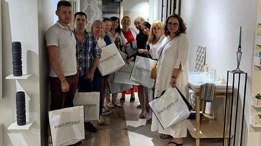 Поездка дизайнеров в Испанию (фабрика Porcelanite Dos)